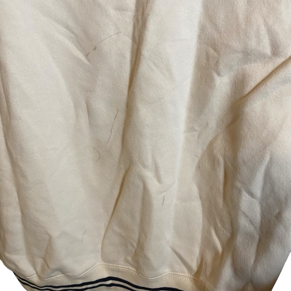 Abercrombie & Fitch Sweatshirt Soft Fleece White Oversized Size S - Picture 2 of 16